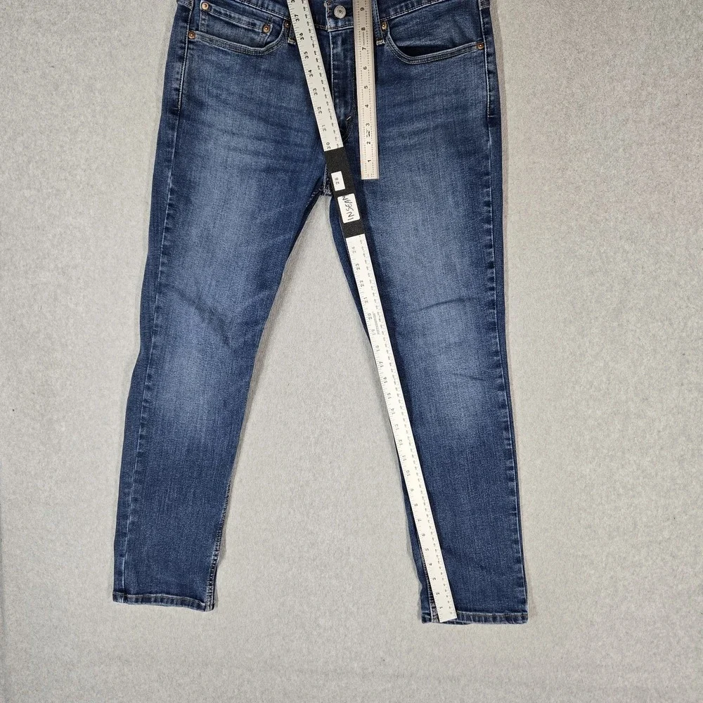 Levi's 511 Men Jeans 34X30 Blue Denim Slim Fit 28